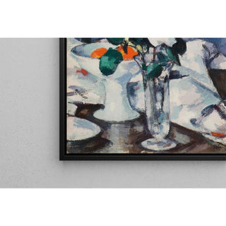 Pink Roses in a Glass Vase - Samuel John Peploe | Reproduction Tableau Décoration murale affiche copie