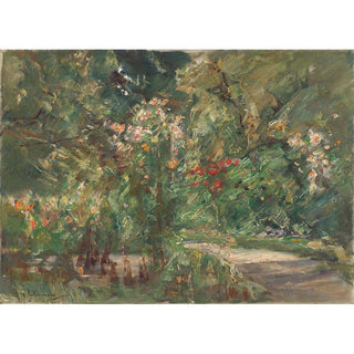 Plantes vivaces dans le jardin potager, vue vers le nord-ouest - Max Liebermann | Reproduction Tableau Décoration murale affiche copie