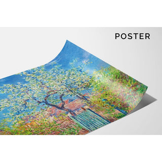 Poirier en Fleurs - Claude Monet | Reproduction Tableau Décoration murale affiche copie