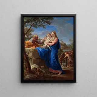 Pompeo Batoni - The Rest On The Flight Into Egypt.webp