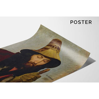 Portrait d'un Italien - Jean-Léon Gérôme | Reproduction Tableau Décoration murale affiche copie