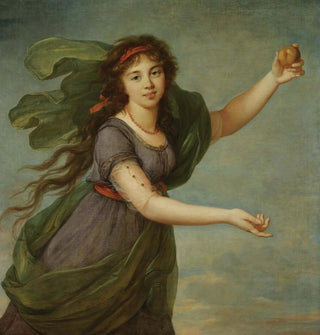 Portrait d'une jeune fille sous les traits d'Atalante - Élisabeth Louise Vigée Le Brun