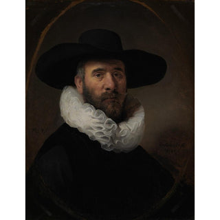 Portrait de Dirck Jansz. Pesser - Rembrandt van Rijn | Reproduction Tableau Décoration murale affiche copie