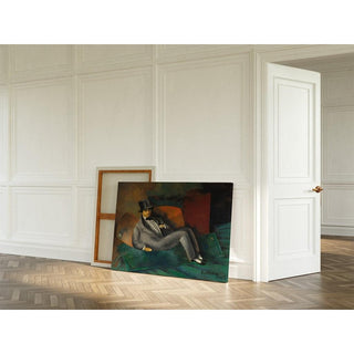 Portrait de Francis de Miomandre - Moïse Kisling | Reproduction Tableau Décoration murale affiche copie