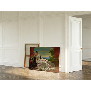 Portrait de Leonilla, princesse de Sayn-Wittgenstein-Sayn - Franz Xaver Winterhalter | Reproduction Tableau Décoration murale affiche copie