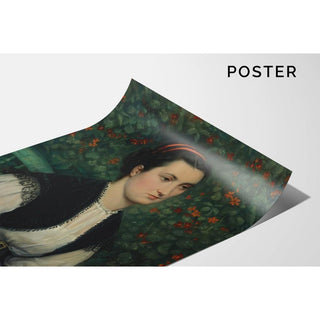 Portrait of a Lady - James Tissot | Reproduction Tableau Décoration murale affiche copie