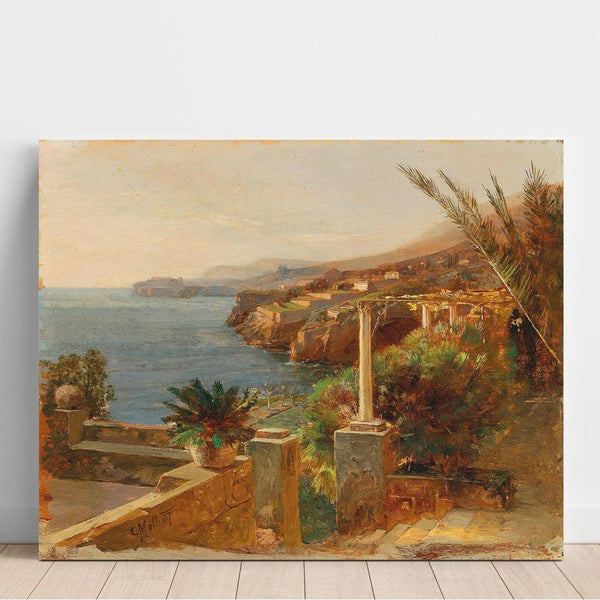 Reproduktion des Gemäldes Ragusa (Dubrovnik) - Carl Moll
