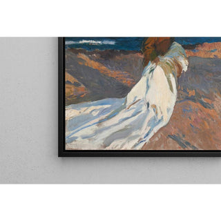 Rentrant la voile, plage de Valence - Joaquín Sorolla | Reproduction Tableau Décoration murale affiche copie