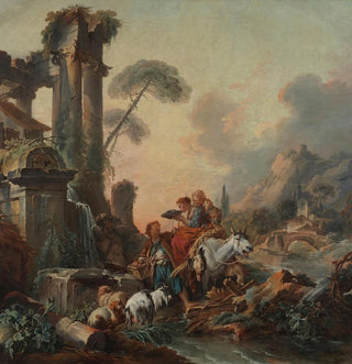 Repos au puits - François Boucher