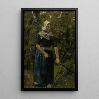 Richard Nicolas Roland Holst - A Peasant Woman with a Stick.webp