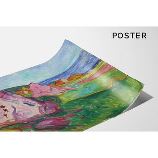 Rochers rouges près d'Åsgårdstrand - Edvard Munch | Reproduction Tableau Décoration murale affiche copie