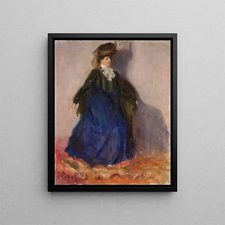 Romuald Kamil Witkowski - Study of a sitting woman.webp