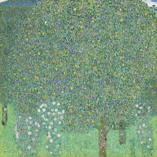Gustav Klimt - Rosebushes under the Trees.webp