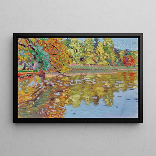 Rudolf Junk - Herbstteich.webp