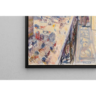 Rue Lafayette - Edvard Munch | Reproduction Tableau Décoration murale affiche copie