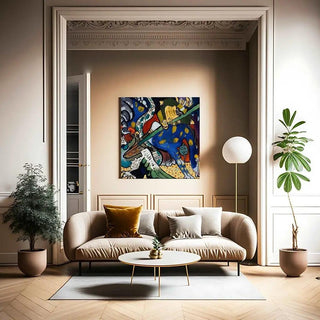 Saint Georges - Wassily Kandinsky | Reproduction Tableau Décoration murale affiche copie