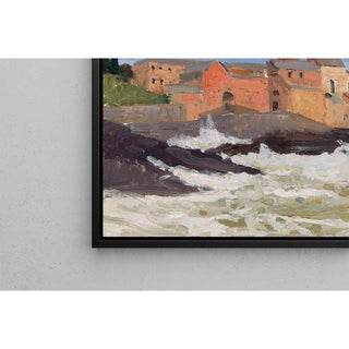 San Giuliano in Genoa - Alfred Zoff | Reproduction Tableau Décoration murale affiche copie