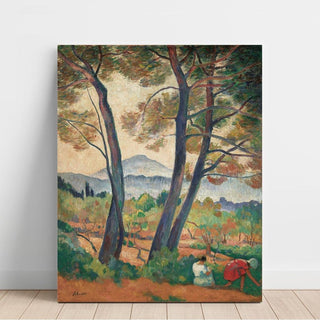 Sanary, Vue sur le Cap Sicié - Henri Lebasque | Reproduction Tableau Décoration murale affiche copie