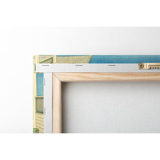 Sazai Hall au Temple des Cinq Cents Arhat - Katsushika Hokusai | Reproduction Tableau Décoration murale affiche copie