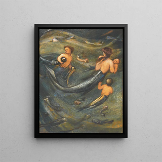 Sir Edward Coley BurneJones - The Mermaid Family.webp