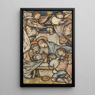 Sir Edward Coley BurneJones - The Nativity.webp