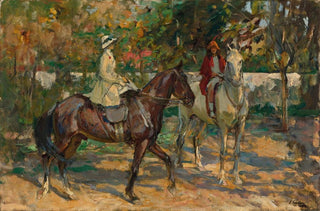 Sir John Lavery - The Morning Ride.webp