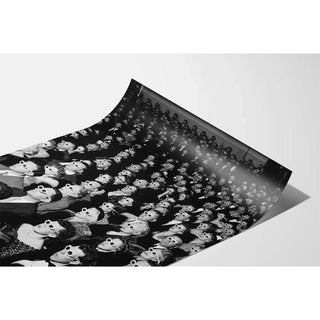 Spectateurs du Passé | Décoration photo en noir et blanc