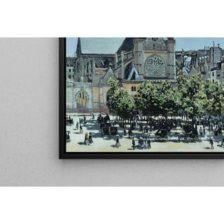 St. Germain l'Auxerrois - Claude Monet | Reproduction Tableau Décoration murale affiche copie