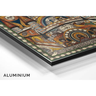 St. Vinzentz-Münster, in Bern - Adolf Wölfli | Reproduction Tableau Décoration murale affiche copie