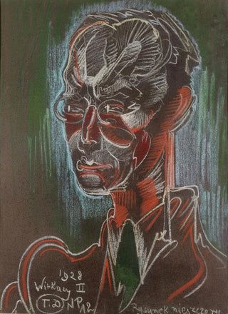 Stanisaw Ignacy Witkiewicz - Portrait of Teodor BiaynickiBirula.webp