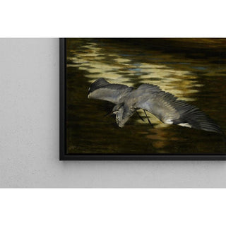 Sur la Tamise, un héron - James Tissot | Reproduction Tableau Décoration murale affiche copie