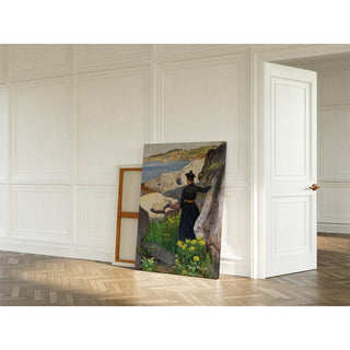 Sur la côte - Paul Fischer | Reproduction Tableau Décoration murale affiche copie