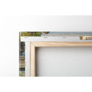 Sur la terrasse - Paul Fischer | Reproduction Tableau Décoration murale affiche copie