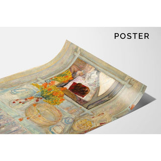 Table de toilette et miroir - Pierre Bonnard | Reproduction Tableau Décoration murale affiche copie