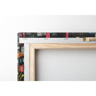 Tableau Street Art – Vibrance Urbaine | Affiche Colorée Style Graffiti Pop Art | Déco Moderne et Audacieuse pour Salon ou Bureau