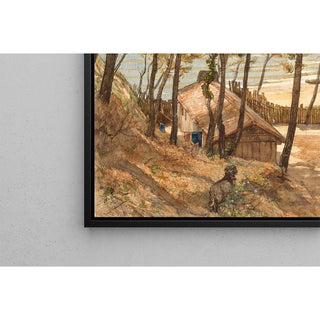 Tableau d'Arcachon - August Allebé | Reproduction Tableau Décoration murale affiche copie