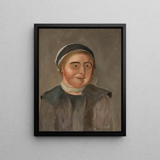 Tadeusz Makowski - Study of a woman in a black and white cap.webp