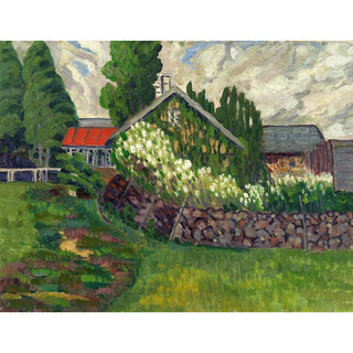 Talumaastik - Konrad Mägi | Reproduction Tableau Décoration murale affiche copie