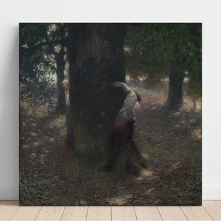 Teasing - Franz von Stuck | Reproduction Tableau Décoration murale affiche copie