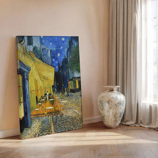 Terrasse du café le soir - Vincent Van Gogh | Reproduction Tableau Décoration murale affiche copie