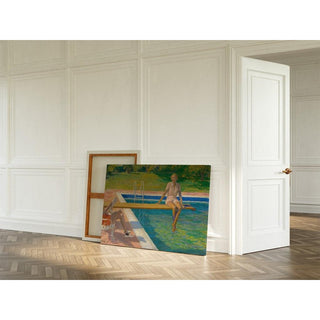 The Viscountess Castlerosse, Palm Springs de Sir John Lavery | Reproduction Tableau Décoration murale affiche copie