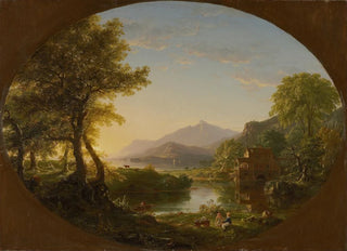 Thomas Cole - The Mill Sunset.webp