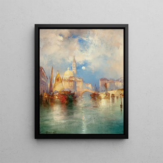 Thomas Moran - Moonrise Chioggia Venice.webp
