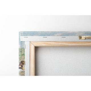 To Piger og en Japansk Parasol på Hornbæk Strand - Paul Fischer | Reproduction Tableau Décoration murale affiche copie