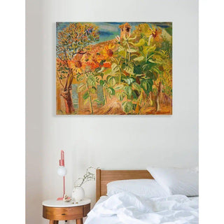 Tournesols - Boris Grigoriev | Reproduction Tableau Décoration murale affiche copie