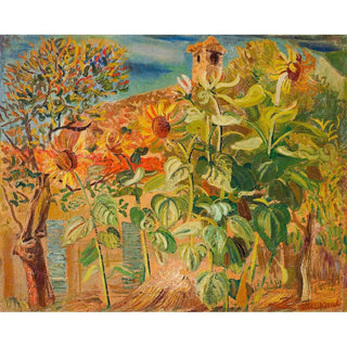 Tournesols - Boris Grigoriev | Reproduction Tableau Décoration murale affiche copie