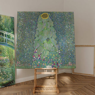 Tournesols - Gustav Klimt | Reproduction Tableau Décoration murale affiche copie