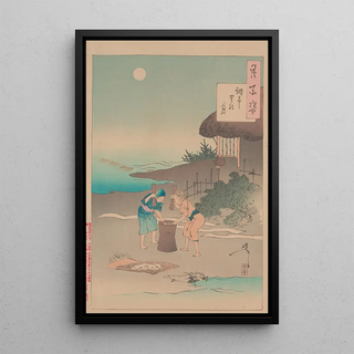 Tsukioka Yoshitoshi - Chofu village moon Chofu sato no tsuki.webp