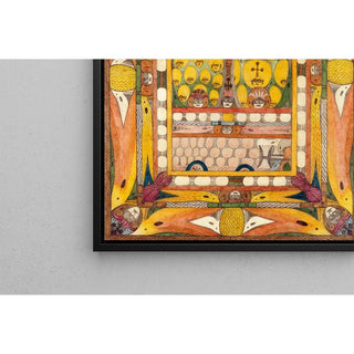 Uhaja von Indien, Meine Liebe Tauf-Paatinn - Adolf Wölfli | Reproduction Tableau Décoration murale affiche copie