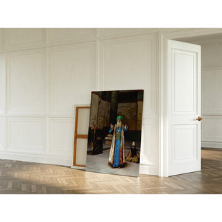 Un sultan à la prière - Jean-Léon Gérôme | Reproduction Tableau Décoration murale affiche copie